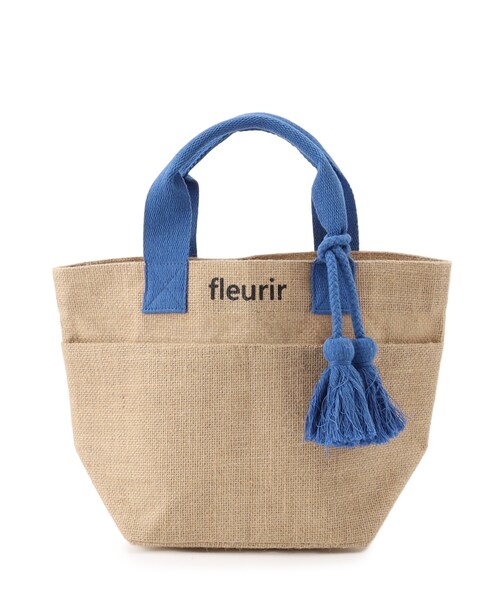 SHOO・LA・RUE(シューラルー)の「【高レビュー】夏を彩る ジュートランチトートバッグ(トートバッグ・レディース・オレンジ/ブルー/イエロー/ブラック系/ブラック系3/ブラック・00)」の15枚目の写真