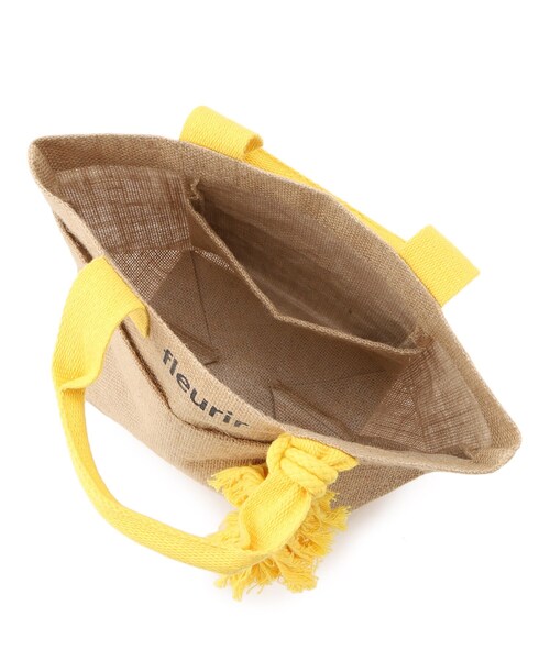 SHOO・LA・RUE(シューラルー)の「【高レビュー】夏を彩る ジュートランチトートバッグ(トートバッグ・レディース・オレンジ/ブルー/イエロー/ブラック系/ブラック系3/ブラック・00)」の22枚目の写真