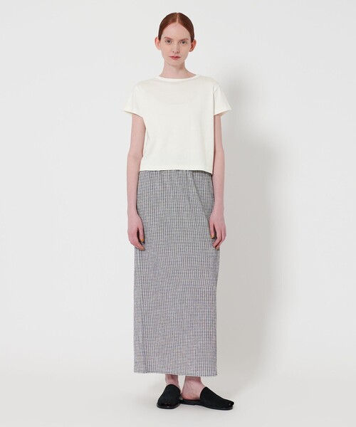 Steven Alan（スティーブンアラン）の「＜Steven Alan＞バックオープン Tシャツ（Tシャツ/カットソー・レディース・ブラック/ホワイト/ブラウン・FREE）」の16枚目の写真