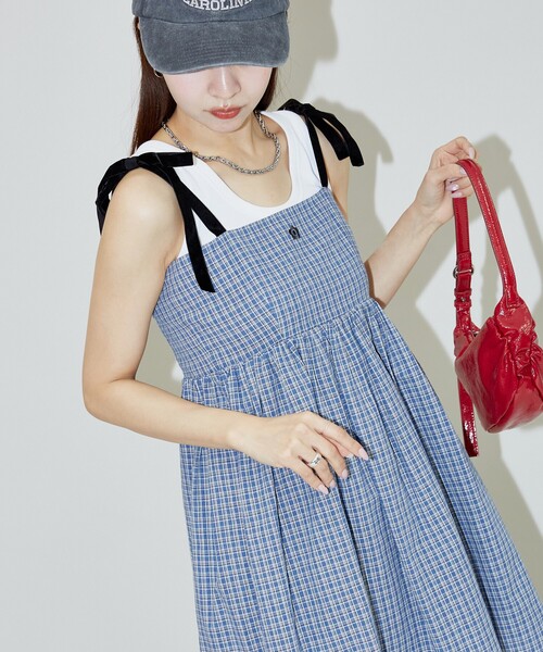 セール】MARY QUANT × PUBLUX/マリークワント ベロアリボン ミニ