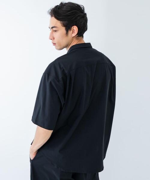 URBAN RESEARCH(アーバンリサーチ)の「FREEZY SNAP SHIRTS(シャツ/ブラウス・メンズ・ブラック/グリーン系その他・MEDIUM/LARGE)」の13枚目の写真