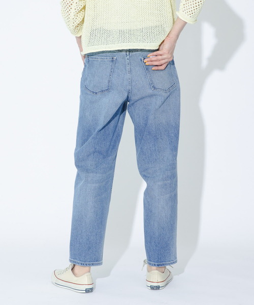 デニム・ジーパン   High Rise Relax Fit Rinse Denim セール】Healthy DENIM Carrot（デニムパンツ）｜Healthy denim