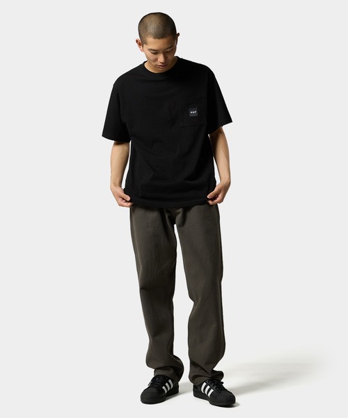 HUF ハフ 半袖 スウェットシャツ ブラック XXL HUF(ハフ) 半袖Tシャツ ブラック サイズ XXL｜【公式】カインド