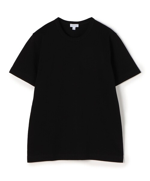 SUNSPEL（サンスペル）の「SUNSPEL ヘビーウェイト ジャージー Tシャツ（Tシャツ/カットソー・メンズ・ネイビー/ブラック/ホワイト/グリーン/ブルー・M/L/S）」の3枚目の写真