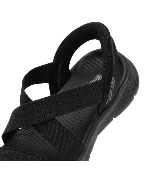 SKECHERS(スケッチャーズ)の「【SKECHERS】GO WALK FLEX SANDAL(サンダル・レディース・ブラック/グレー・23.0cm/24.0cm/25.0cm)」の10枚目の写真