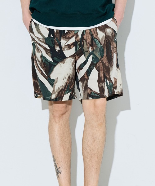 coca(coca)(コカ)の「\撥水・再入荷!!/ ワッシャーナイロンアブストラクト柄ショートパンツ(その他パンツ・メンズ・A/B/C・M/L/XL)」の3枚目の写真