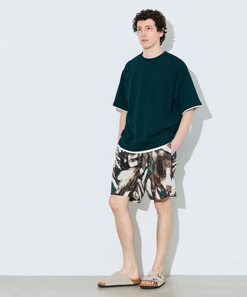 coca(coca)(コカ)の「\撥水・再入荷!!/ ワッシャーナイロンアブストラクト柄ショートパンツ(その他パンツ・メンズ・A/B/C・M/L/XL)」の14枚目の写真