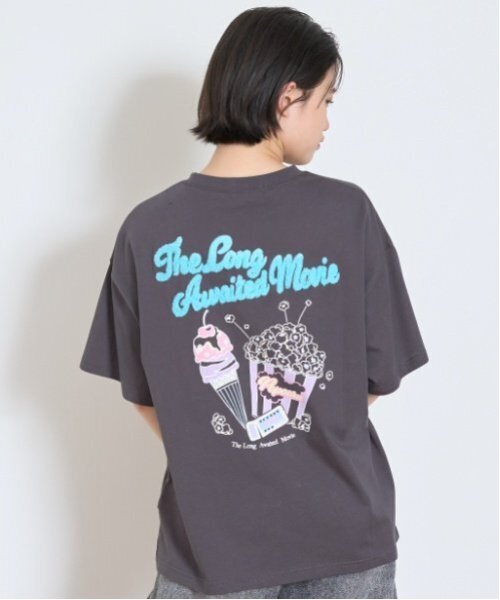 ポップコーンプリントシャツ ポップコーン プリントTシャツ / popcorn tee (レディース 服