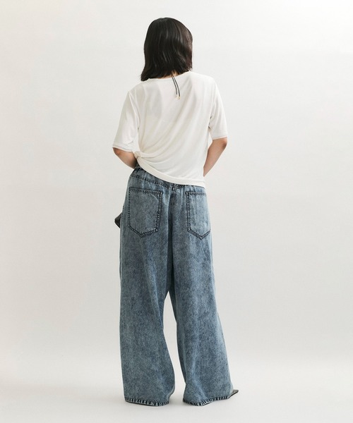 専用です！25ss 新品タグ付✨ADAM ET ROPE' フィブリルジャージT ADAM ET ROPÉ FEMME(アダム エ ロペ ファム) / フィブリル
