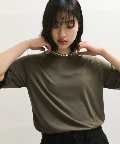 専用です！25ss 新品タグ付✨ADAM ET ROPE' フィブリルジャージT フィブリルジャージTシャツ | アダムエロペ(ADAM ET ROPE