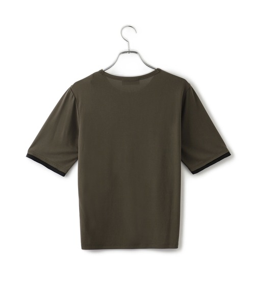 フィブリルジャージTシャツ フィブリルジャージTシャツ（Tシャツ/カットソー）｜ADAM ET