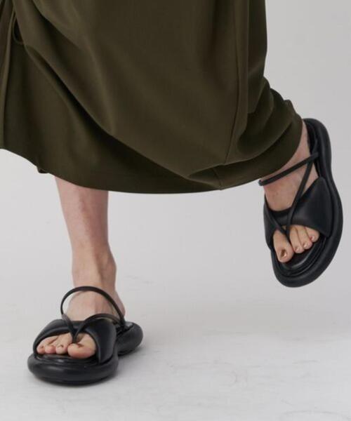 UN3D.（アンスリード）の「UN3D./アンスリード/THONG FLAT SANDAL/トングフラットサンダル/5225318011（サンダル・レディース・ブラック・37/36/38）」の12枚目の写真
