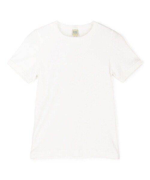 TOMORROWLAND (トゥモローランド)の「FLORE FLORE CAR TEE(Tシャツ/カットソー・レディース・ブラック/ホワイト・S)」の2枚目の写真