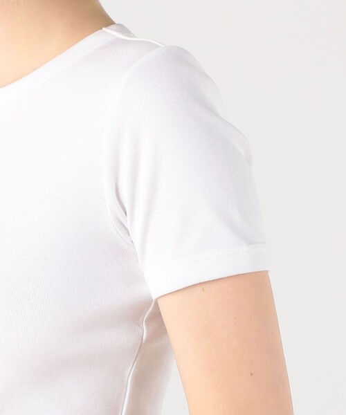 TOMORROWLAND (トゥモローランド)の「FLORE FLORE CAR TEE(Tシャツ/カットソー・レディース・ブラック/ホワイト・S)」の9枚目の写真