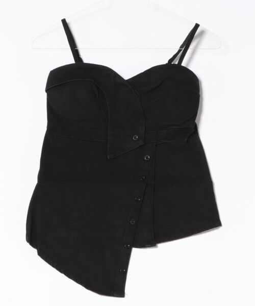 ー品販売 litmus her praha デニムトップス ビスチェ 変形