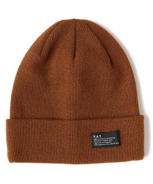 FAT（エフエイティー）の「WATCH UPPER（ニットキャップ/ビーニー・メンズ・グレー/グリーン/ブラウン/ブラック/オレンジ・ONE SIZE）」の4枚目の写真