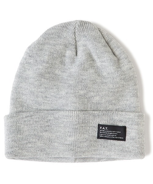 FAT（エフエイティー）の「WATCH UPPER（ニットキャップ/ビーニー・メンズ・グレー/グリーン/ブラウン/ブラック/オレンジ・ONE SIZE）」の3枚目の写真