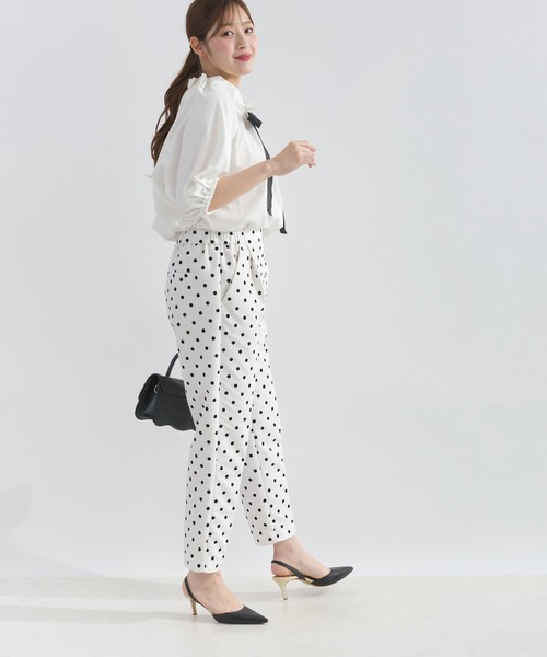 PICCIN(ピッチン)の「ザビエルカットソー(Tシャツ/カットソー・レディース・ブラック/オフホワイト・M)」の14枚目の写真
