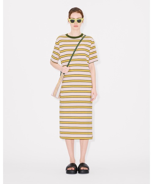 KENZO（ケンゾー）の「'KENZO Coast Lines' ロング Tシャツ ドレス（ワンピース・レディース・ピンク系その他3・SMALL/X-SMALL）」の3枚目の写真