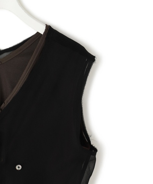 PROTAGONISTA（プロタゴニスタ）の「【PROTAGONISTA(プロタゴニスタ)】SET TOPS（Tシャツ/カットソー・レディース・ベージュ/ブラック・FREE）」の22枚目の写真