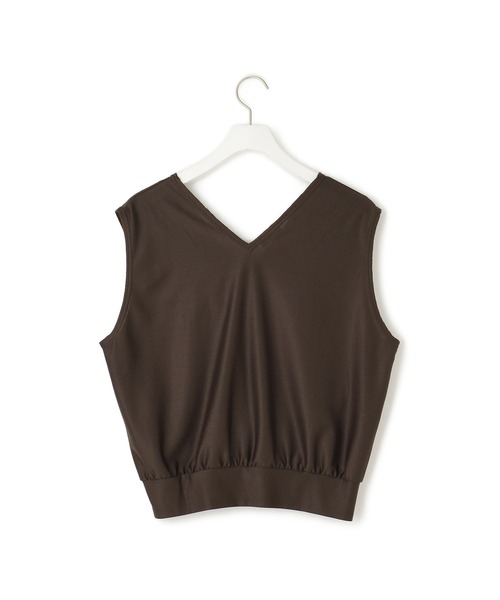 新品　PROTAGONISTA プロタゴニスタ ベスト　キャメル PROTAGONISTA(プロタゴニスタ)】SET TOPS（Tシャツ/カットソー