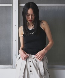 oll（オール）の「Hole peek reversible tank（タンクトップ）」