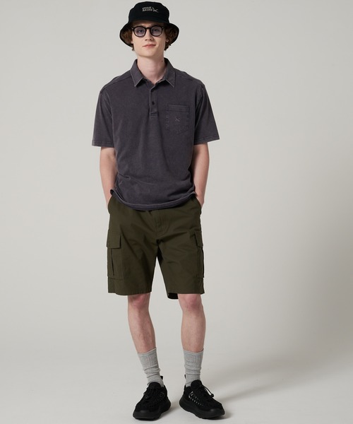 Eddie Bauer(エディーバウアー)の「ピグメント ポロシャツ(ポロシャツ・メンズ・サックスブルー/チャコールグレー/ミント・L/S/XXL/XL/M)」の5枚目の写真