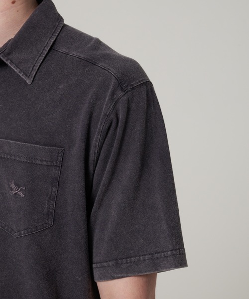Eddie Bauer(エディーバウアー)の「ピグメント ポロシャツ(ポロシャツ・メンズ・サックスブルー/チャコールグレー/ミント・L/S/XXL/XL/M)」の16枚目の写真