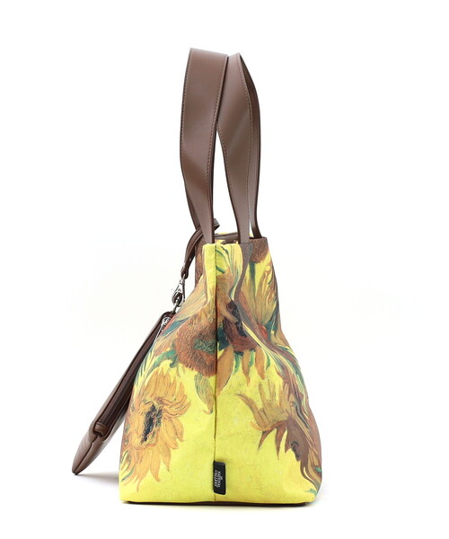 COOCO(クーコ)の「Painting BAG/A4対応(ハンドバッグ・レディース・イエロー/ミント/ライトグレー/ダークグリーン・FREE)」の10枚目の写真
