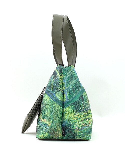 COOCO(クーコ)の「Painting BAG/A4対応(ハンドバッグ・レディース・イエロー/ミント/ライトグレー/ダークグリーン・FREE)」の14枚目の写真