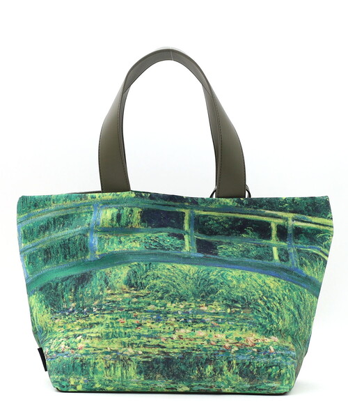 COOCO(クーコ)の「Painting BAG/A4対応(ハンドバッグ・レディース・イエロー/ミント/ライトグレー/ダークグリーン・FREE)」の15枚目の写真