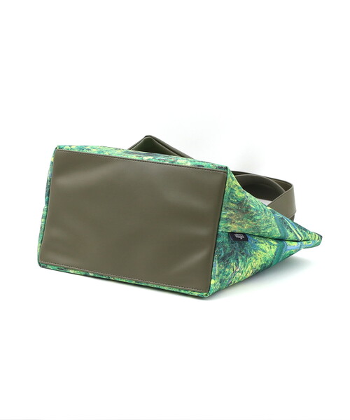 COOCO(クーコ)の「Painting BAG/A4対応(ハンドバッグ・レディース・イエロー/ミント/ライトグレー/ダークグリーン・FREE)」の16枚目の写真