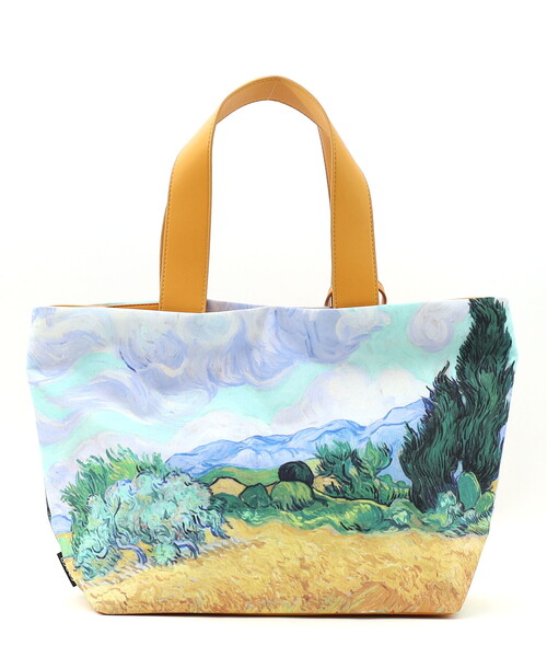 COOCO(クーコ)の「Painting BAG/A4対応(ハンドバッグ・レディース・イエロー/ミント/ライトグレー/ダークグリーン・FREE)」の19枚目の写真