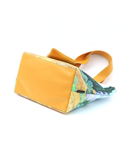 COOCO(クーコ)の「Painting BAG/A4対応(ハンドバッグ・レディース・イエロー/ミント/ライトグレー/ダークグリーン・FREE)」の20枚目の写真