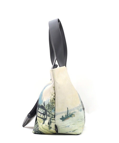 COOCO(クーコ)の「Painting BAG/A4対応(ハンドバッグ・レディース・イエロー/ミント/ライトグレー/ダークグリーン・FREE)」の22枚目の写真