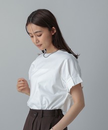 tシャツ タックスリーブクールタッチカットソー レディース tシャツ タックスリーブクールタッチカットソー レディース