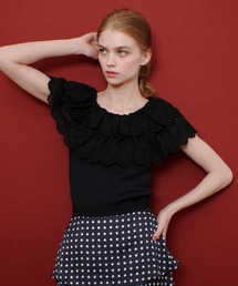 新品　ルルウィルビーパフスリーブカットソー LOULOU WILLOUGHBY｜ルルウィルビーのTシャツ/カットソー通販