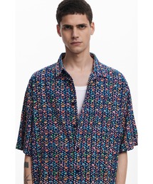 Desigual（デシグアル）の「エスニック柄半袖シャツ（シャツ/ブラウス・メンズ）」