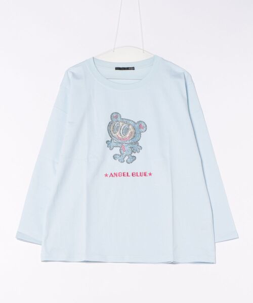 ナルミヤキャラクターズ × Heather】ラインストーンTEE 319897