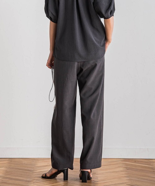 Droite lautreamont（ドロワットロートレアモン）の「タンブラーブッチャーイージーパンツ≪手洗い可能≫（その他パンツ・レディース・ライトグレー/イエロー/ブルー/チャコールグレー・M/S）」の15枚目の写真