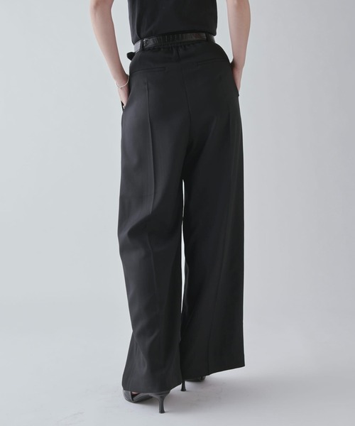 Lui's(ルイス)の「ストレッチタックスラックス(スラックス・レディース・グレー/ブラウン/ブラック/グレー系その他・36/38)」の10枚目の写真