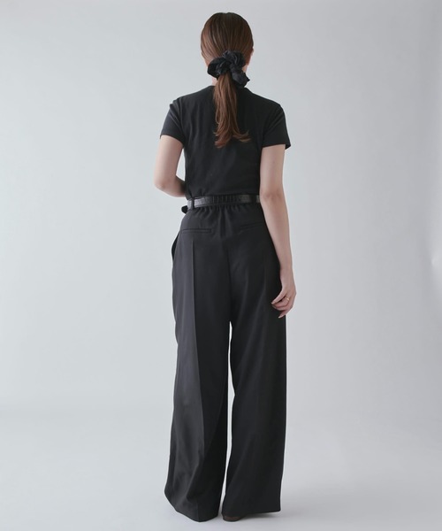 Lui's(ルイス)の「ストレッチタックスラックス(スラックス・レディース・グレー/ブラウン/ブラック/グレー系その他・36/38)」の14枚目の写真