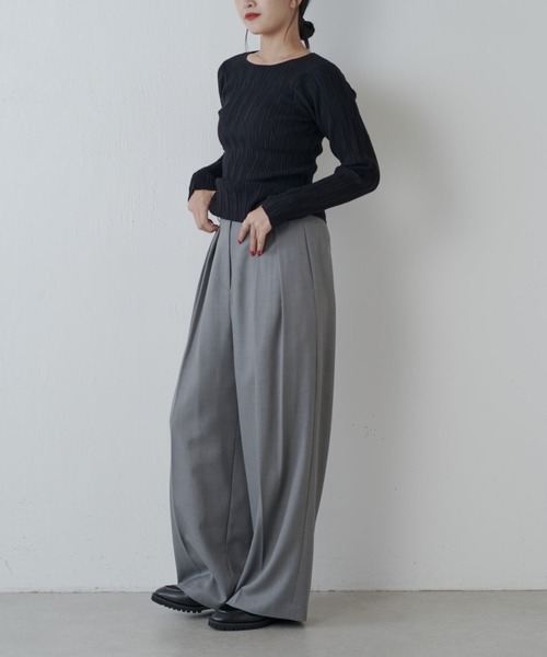 ストレッチタックスラックス（スラックス）｜Lui's（ルイス）の