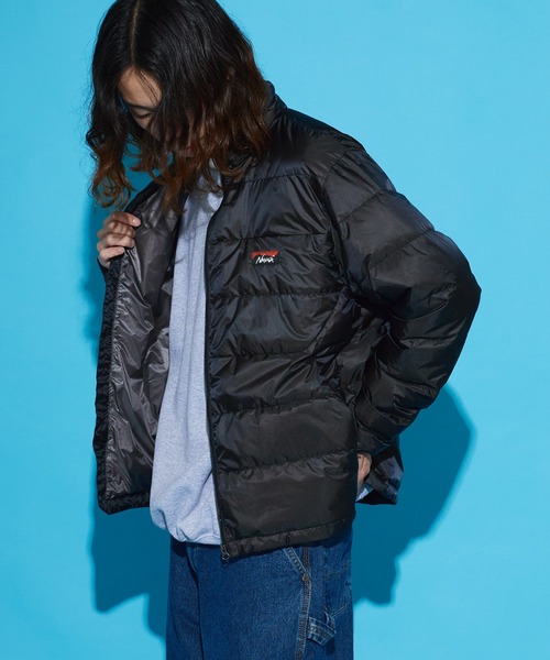 NANGA（ナンガ）の「NANGA/ナンガ ATL DOWN ZIP BLOUSON オーロラテックスライト ブランドロゴ ダウンジャケット 軽量（ダウンジャケット/コート・メンズ・オレンジ/ブラウン/ブラック/ブルー・XL/L/M/S）」の15枚目の写真