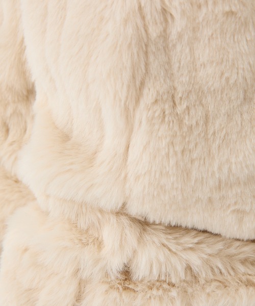 one after another NICE CLAUP（ワンアフターアナザーナイスクラップ）の「【新色追加】2wayフェイクムートンロングブーツ（ブーツ・レディース・オフホワイト/ライトベージュ/モカ・S/L/M）」の16枚目の写真