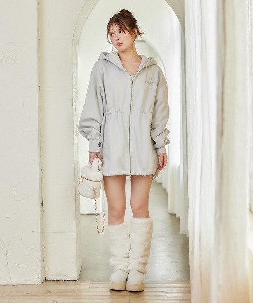 セール】【新色追加】2wayフェイクムートンロングブーツ（ブーツ