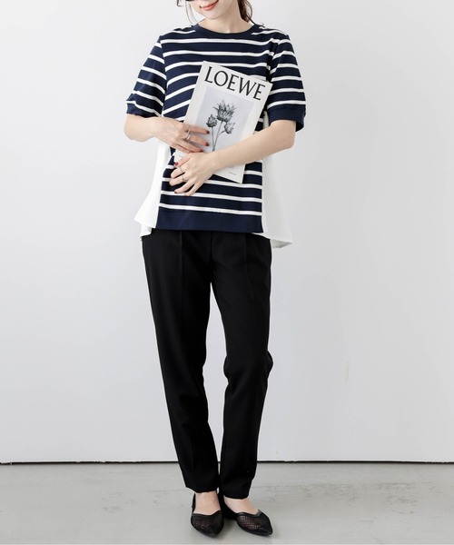 AMELY(エミリー)の「バックフレアボーダートップス(その他トップス・レディース・ホワイト/ネイビー/グレー・フリー)」の21枚目の写真