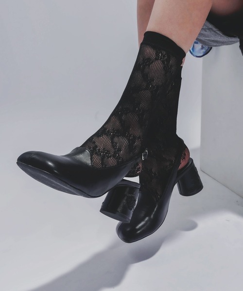 HARE（ハレ）の「シシュウミュールパンプス(HARE)（パンプス・レディース・ブラック・LARGE/MEDIUM）」の8枚目の写真