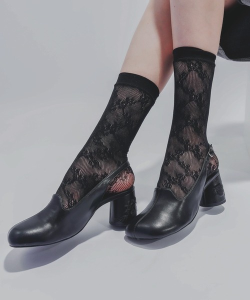 HARE（ハレ）の「シシュウミュールパンプス(HARE)（パンプス・レディース・ブラック・LARGE/MEDIUM）」の11枚目の写真