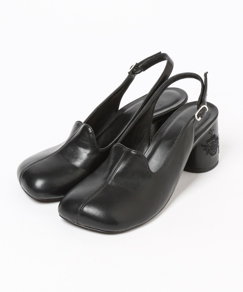 HARE（ハレ）の「シシュウミュールパンプス(HARE)（パンプス・レディース・ブラック・LARGE/MEDIUM）」の17枚目の写真